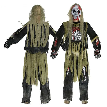 Kinder Halloween Kostüm Zombie Kostüm Skelett Kostüm Gruselig - Image 3