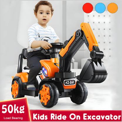 Kinder Baggerfahrzeug Rutschauto Kunststoff Spielzeug