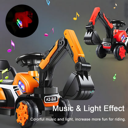 Kinder Baggerfahrzeug Rutschauto Kunststoff Spielzeug