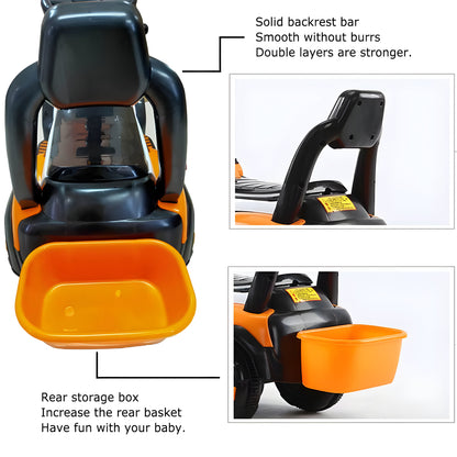 Kinder Baggerfahrzeug Rutschauto Kunststoff Spielzeug