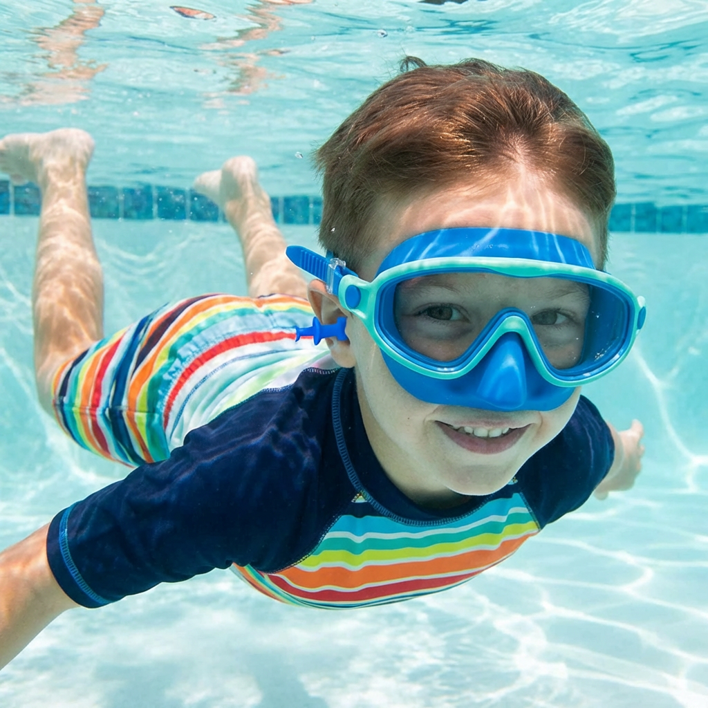 Kinderschwimmbrille Sicherer Halt - Image 10