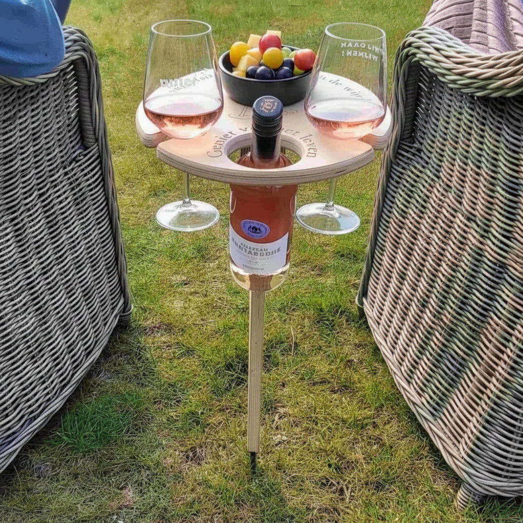 Klappbarer Weintisch Picknick Outdoor - Image 1