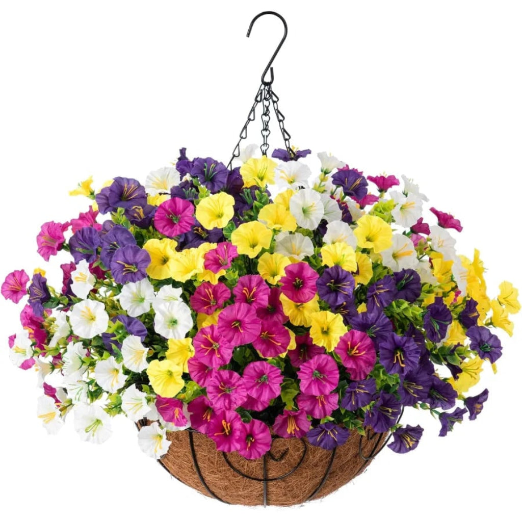 Künstliche Hängeblumen Hausgarten Hängeampel - Image 10
