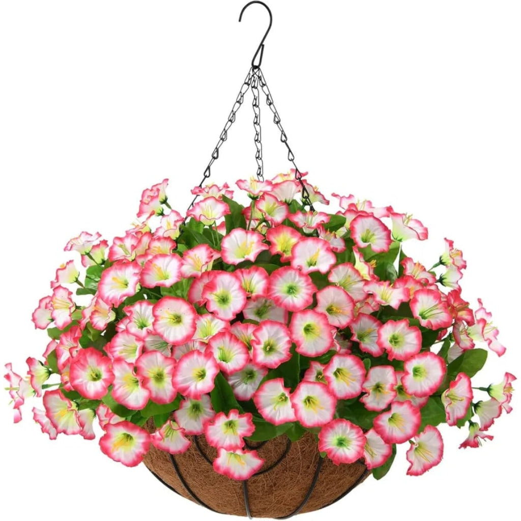 Künstliche Hängeblumen Hausgarten Hängeampel - Image 11