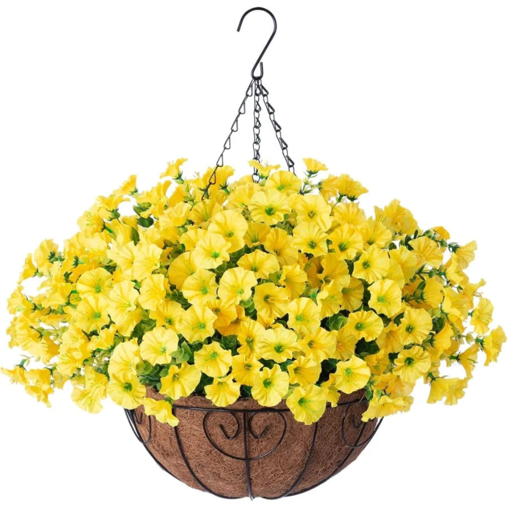 Künstliche Hängeblumen Hausgarten Hängeampel - Image 12