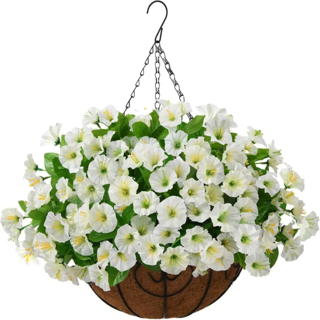 Künstliche Hängeblumen Hausgarten Hängeampel - Image 14