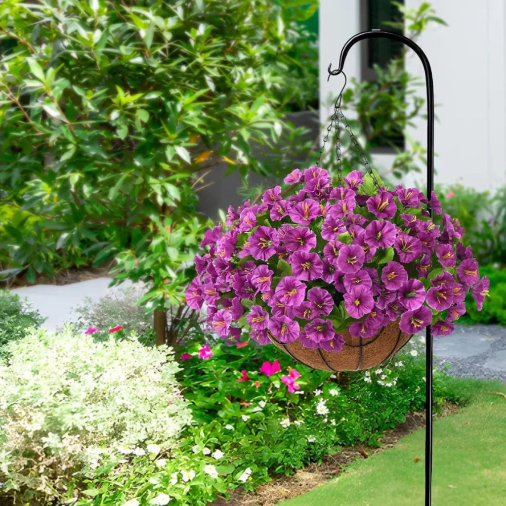Künstliche Hängeblumen Hausgarten Hängeampel - Image 9
