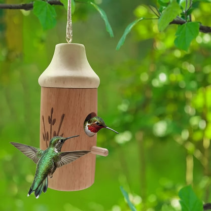 Kolibri Vogelhaus Holz Gartenbedarf - Image 1