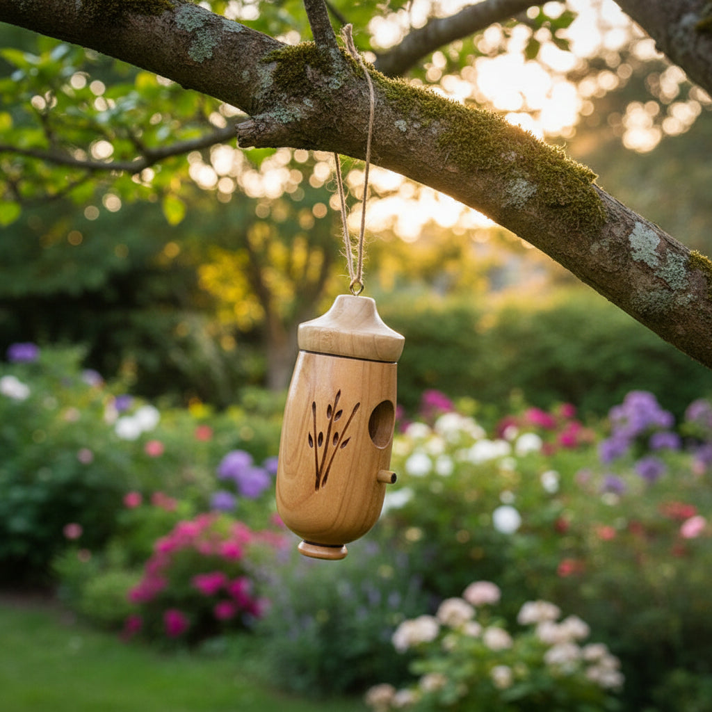 Kolibri Vogelhaus Holz Gartenbedarf - Image 2