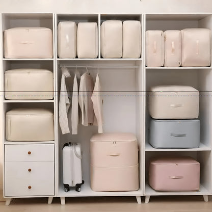 Aufbewahrungsbox Kleiderschrank Organizer Kompression Kleidung Reise
