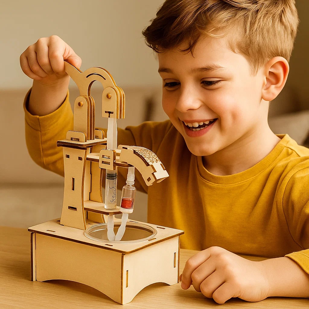 Konstruktionsspielzeug Lernspielzeug Kreatives Bauen - Image 8