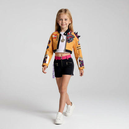 Kids Costume Set Twill Cotton Fabric
