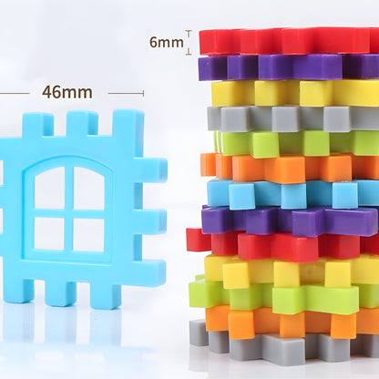 Bausteine Spielzeug Buntes Konstruktionsset Kinder
