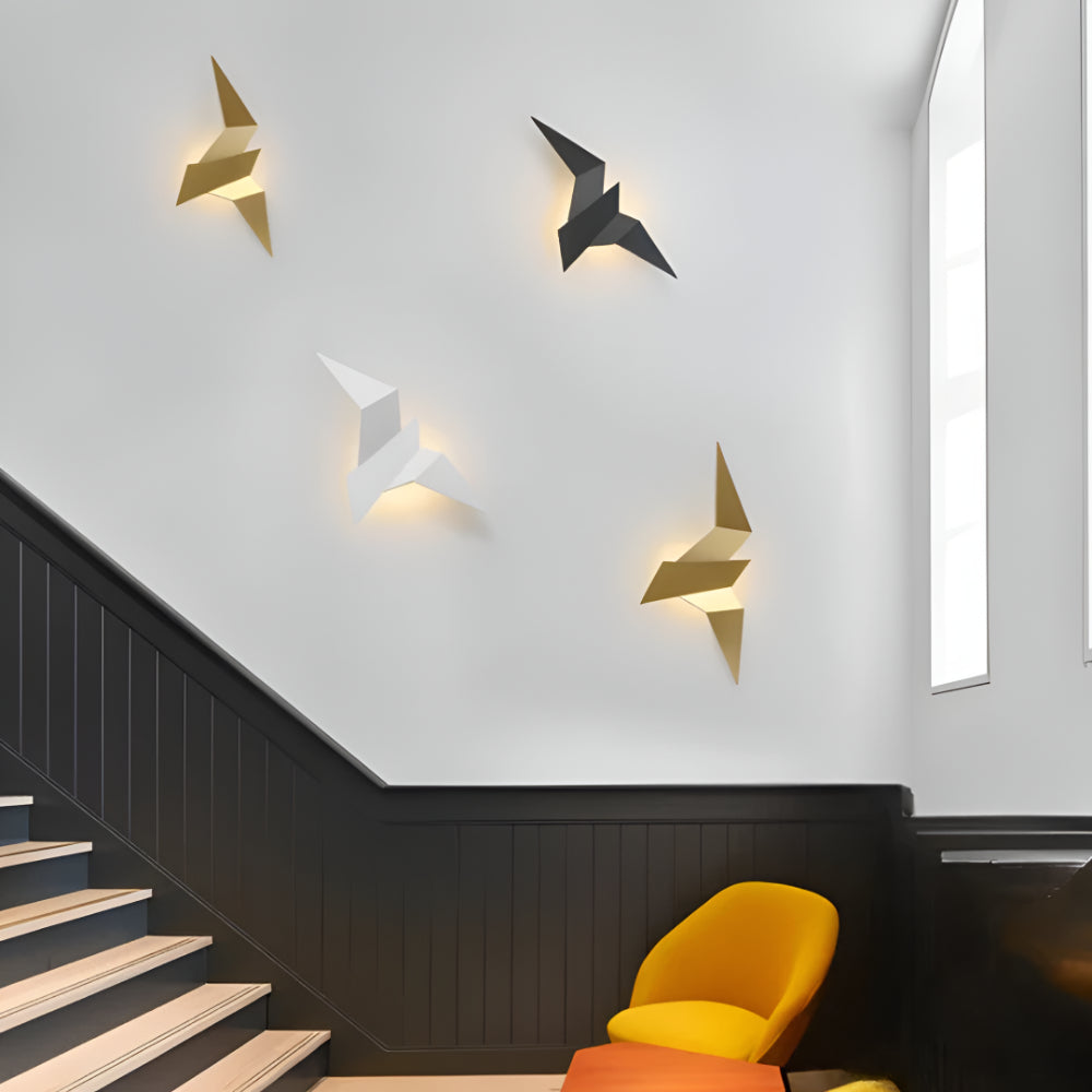 Wandleuchte Modern Metall Origami Design