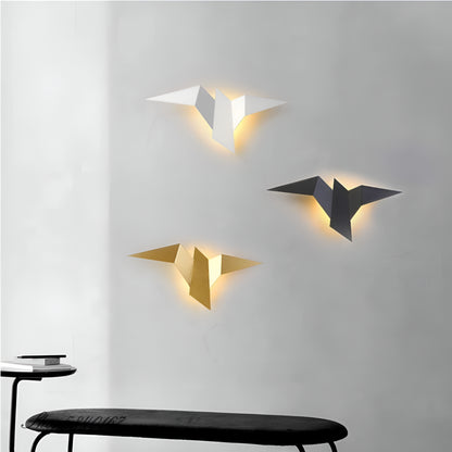 Wandleuchte Modern Metall Origami Design