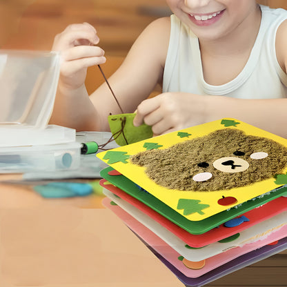 Bastelset Kinder Stoff Tiere Kreatives Spielzeug