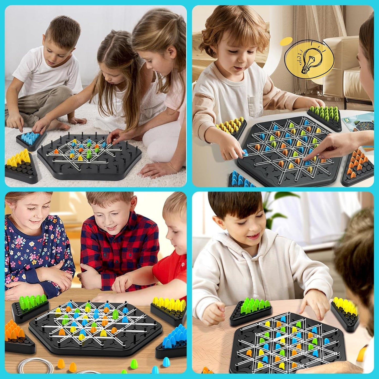 Brettspiel Logik Puzzle für Kinder und Erwachsene