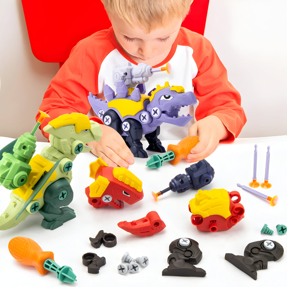 Dinosaurier Bauspielzeug Kinder Schraubenzieher Set