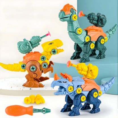 Dinosaurier Bauspielzeug Kinder Schraubenzieher Set