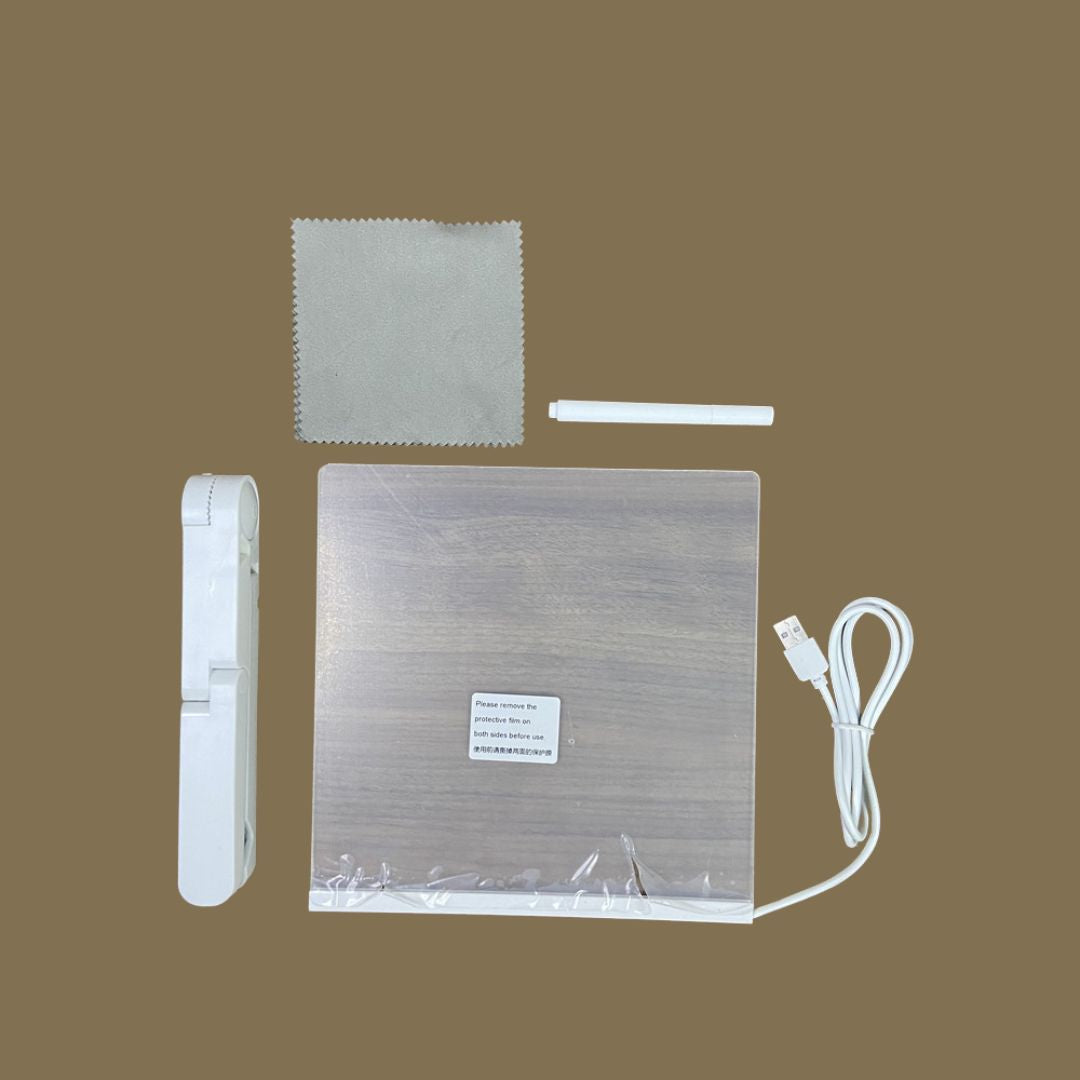 LED Schreibtafel Kinder Leuchtendes Zeichenbrett