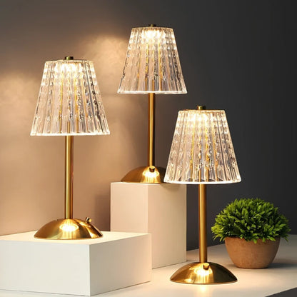 Kristall Tischlampe Moderne Dekorative Beleuchtung - Image 5