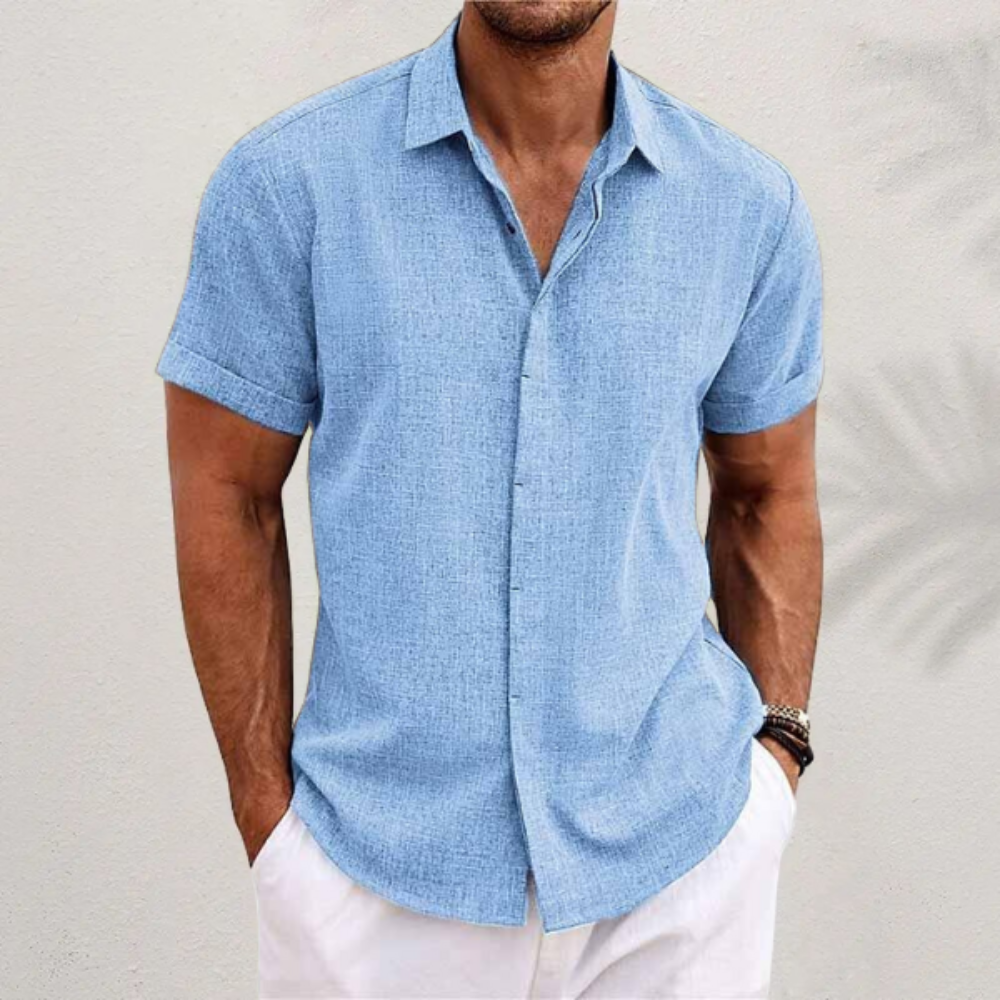 Kurzarmhemd Klassisch Casual Wear - Image 1