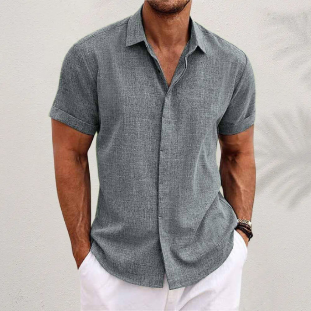 Kurzarmhemd Klassisch Casual Wear - Image 4