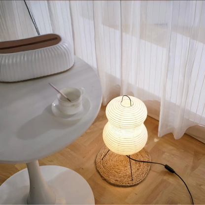 Schlafzimmer Laterne aus Reispapier Japanischer Stil Warmes Licht