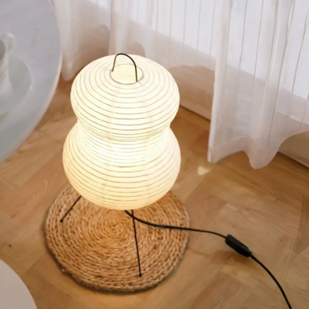 Schlafzimmer Laterne aus Reispapier Japanischer Stil Warmes Licht