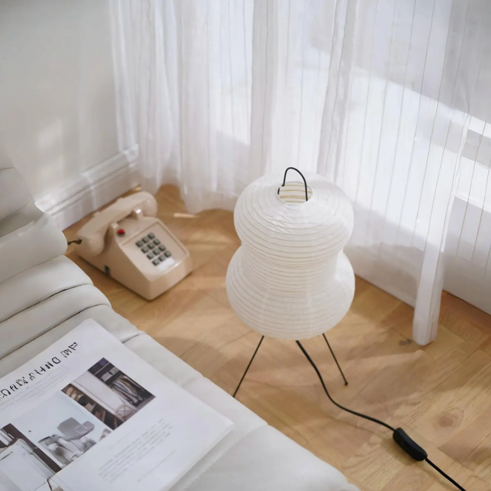 Schlafzimmer Laterne aus Reispapier Japanischer Stil Warmes Licht