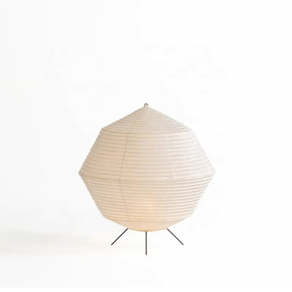 Tischlampe aus Reispapier Japanischer Stil Warmes Licht Ambiente