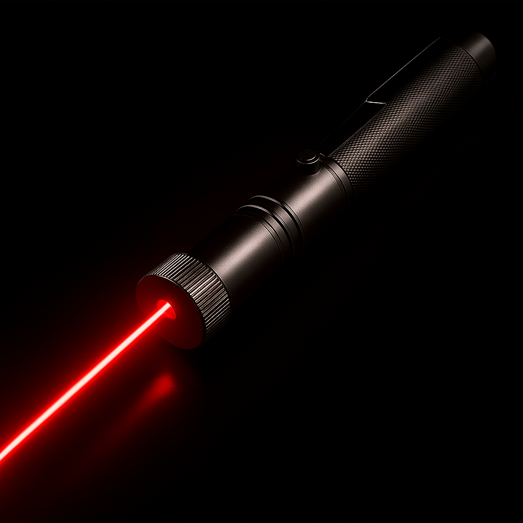 Compact Outdoor Laser Pointer Flashlight Hiking Travel
