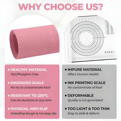 Silikon Backmatte Antihaft Große Küchenunterlage