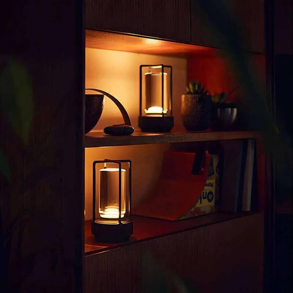 Laternen Tischlampe Modern Camping Innenbereich - Image 8