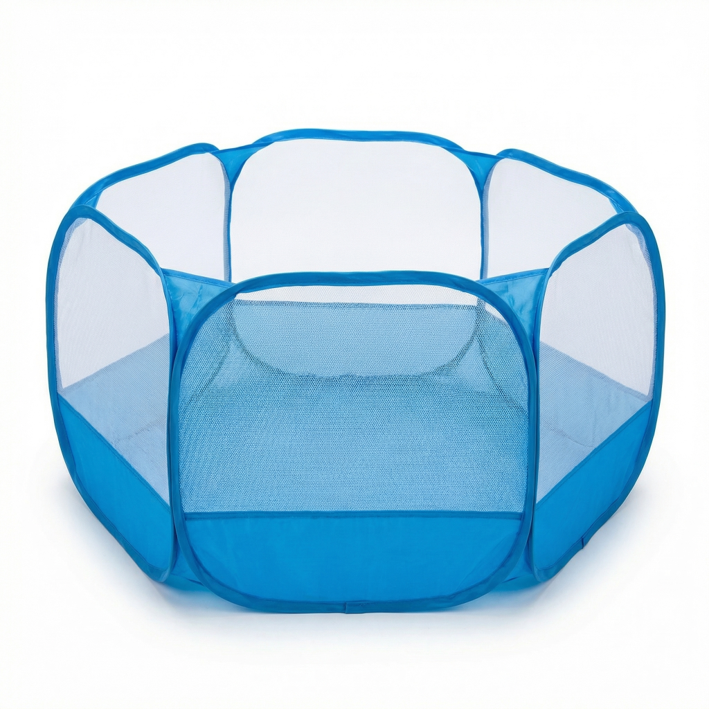 Laufstall Tragbar Reise Leichtes Mesh Design - Image 6