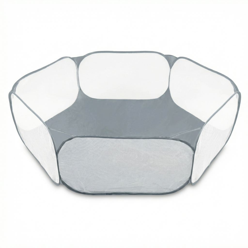 Laufstall Tragbar Reise Leichtes Mesh Design - Image 7