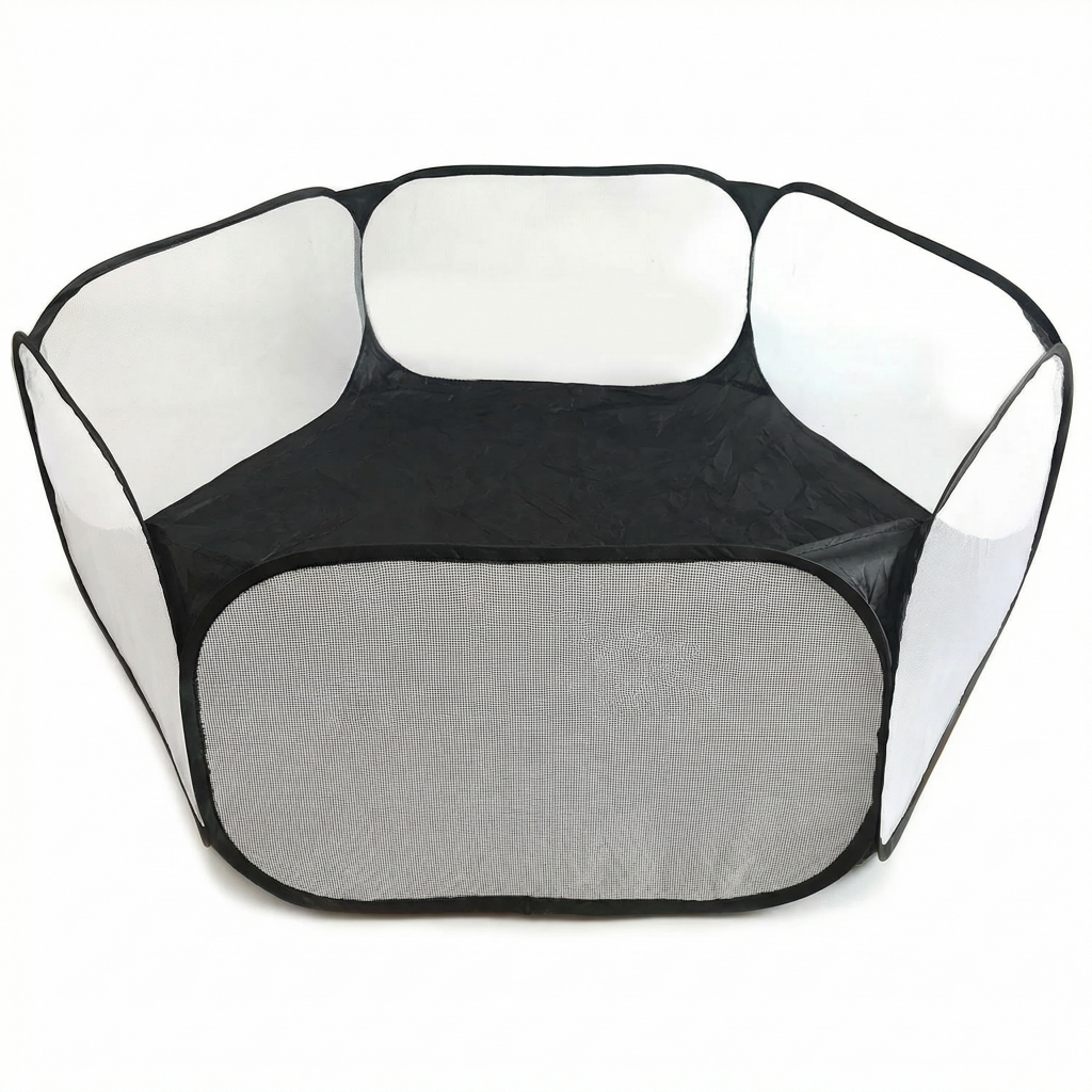 Laufstall Tragbar Reise Leichtes Mesh Design - Image 9