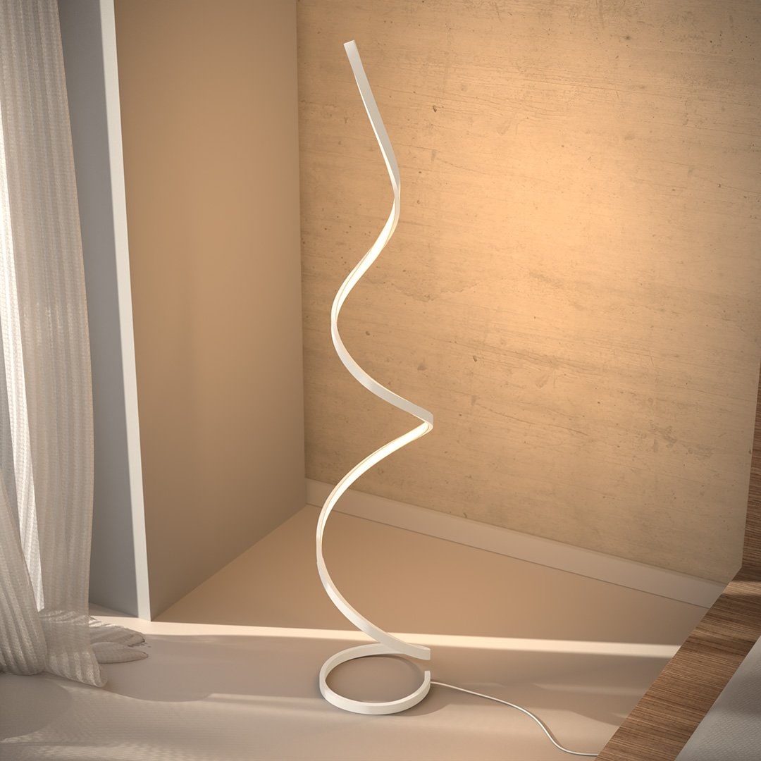 LED Stehlampe Moderne Geschwungene Form - Image 12