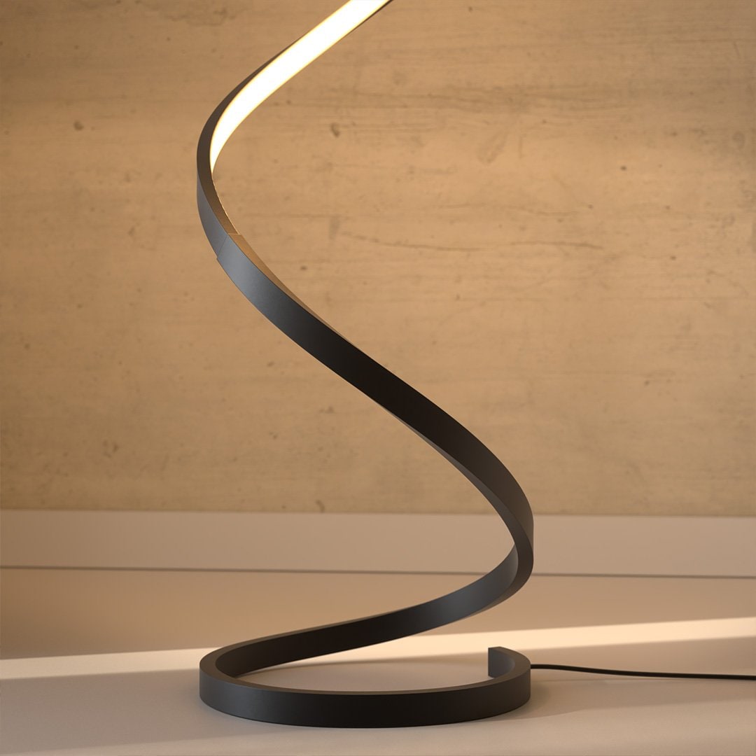 LED Stehlampe Moderne Geschwungene Form - Image 3