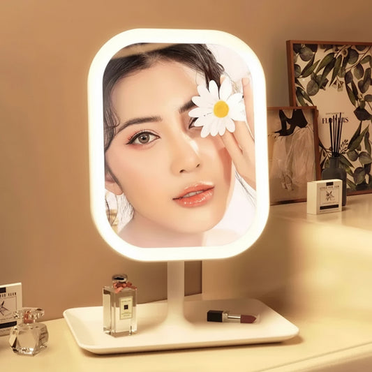 LED Vanity Mirror with Lights – Touch Control, 3 Light Colors for Perfect Makeup Application - Image 2