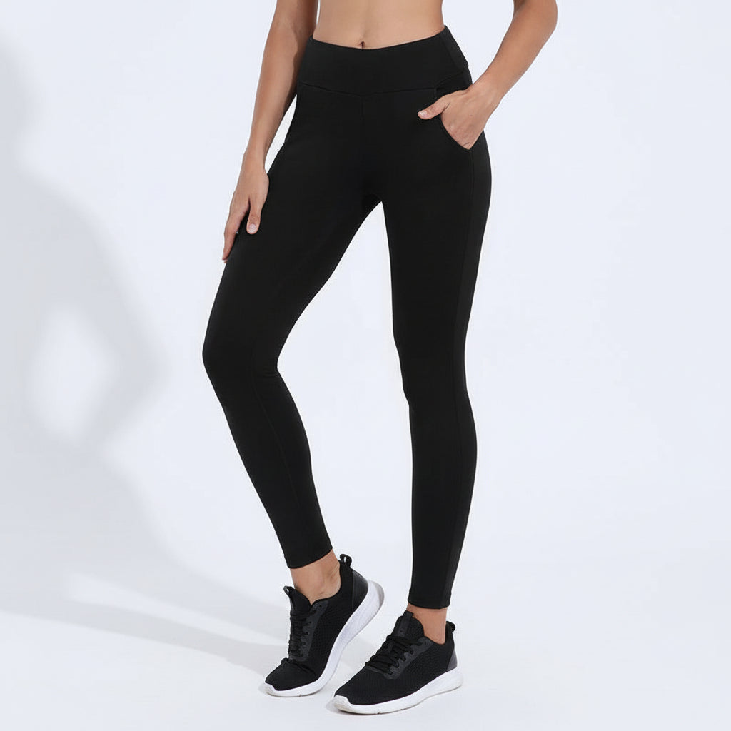 Damen Thermo Gamaschen Gefütterte Winter Warm Strecken