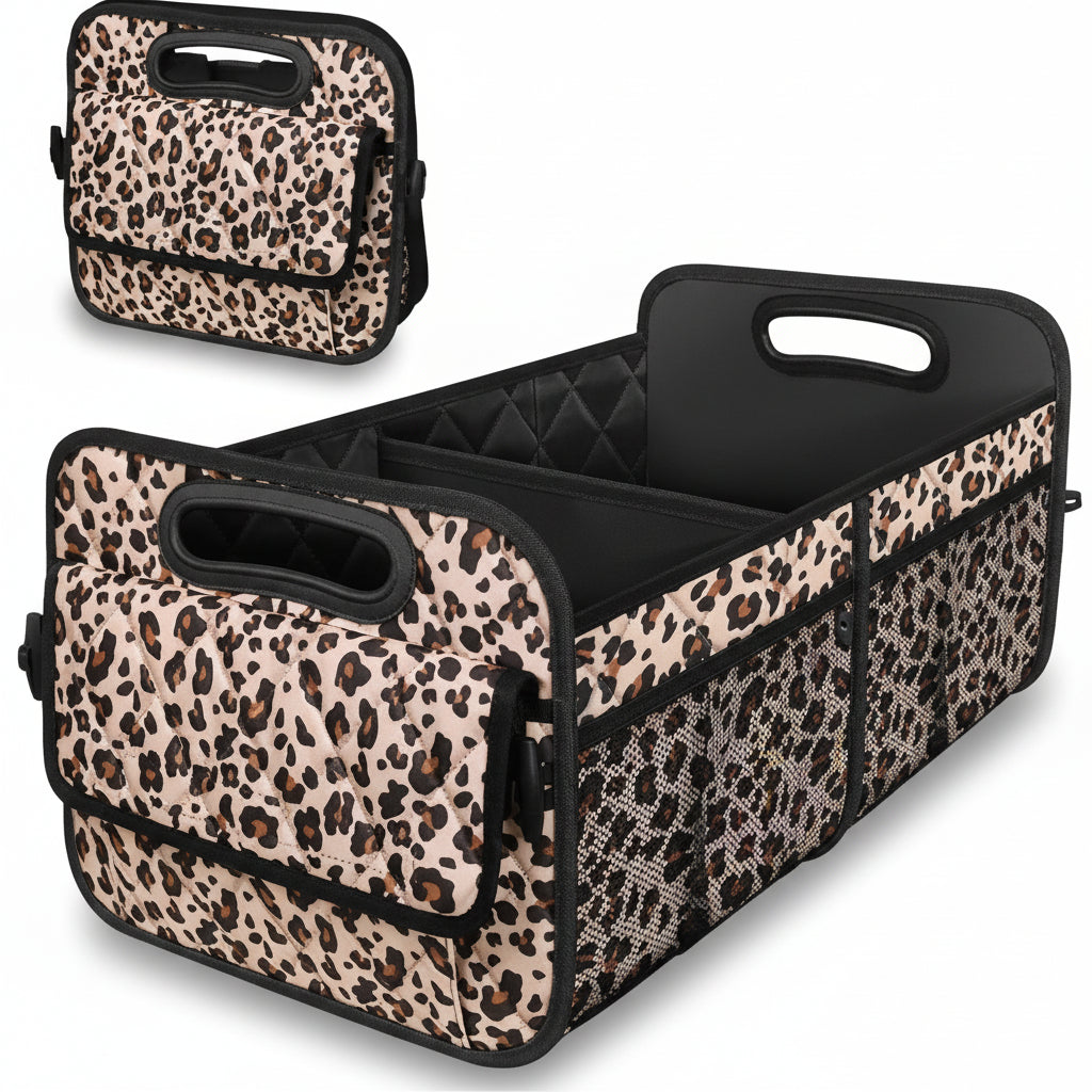 Trunk Organizer Foldable Waterproof Car Storage Box