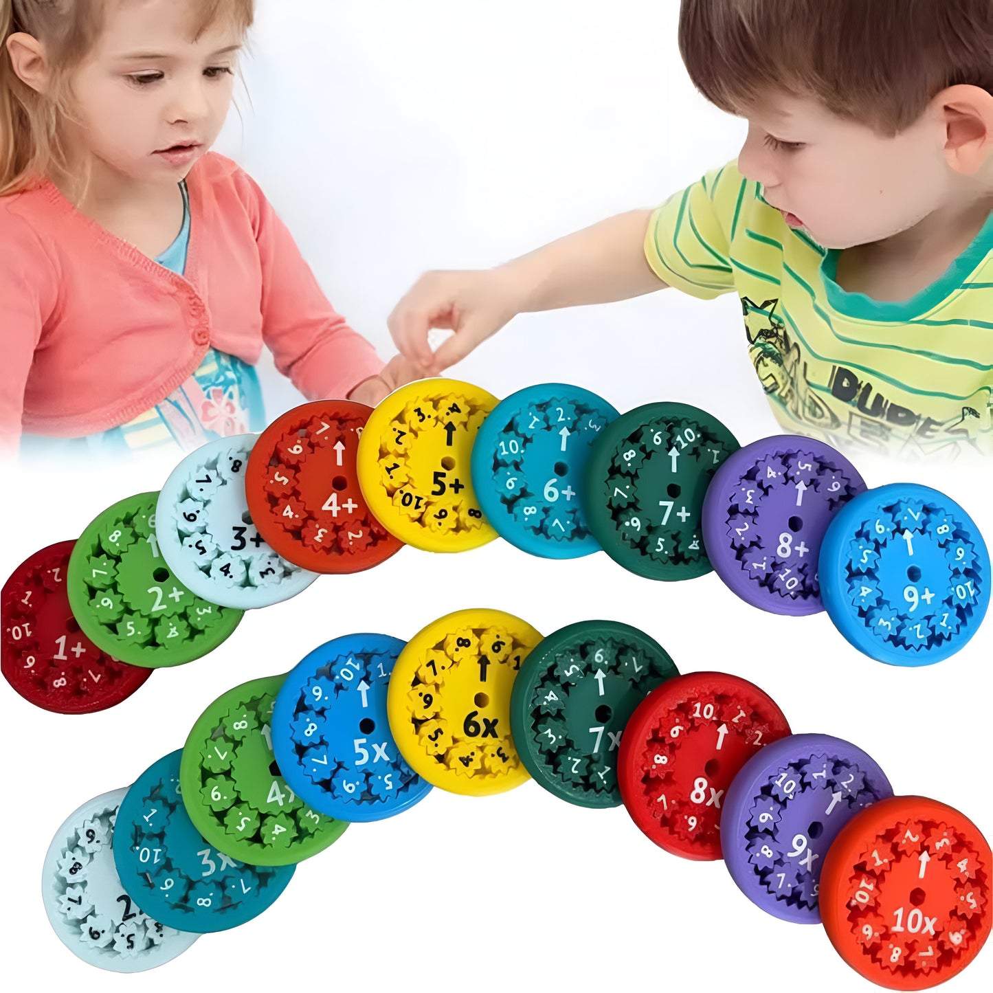 Mathe Spielzeug Bunt Kunststoff Lernhilfe