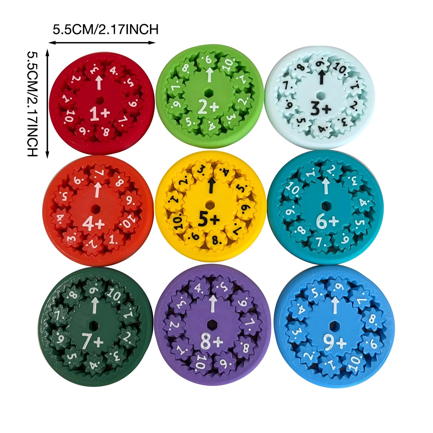 Mathe Spielzeug Bunt Kunststoff Lernhilfe