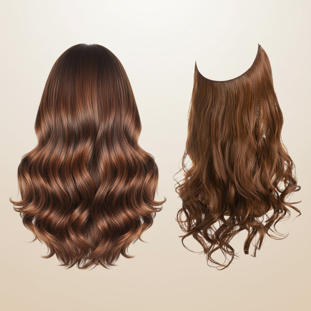 Extension Capelli Clip Lunghi Voluminosi Effetto Naturale