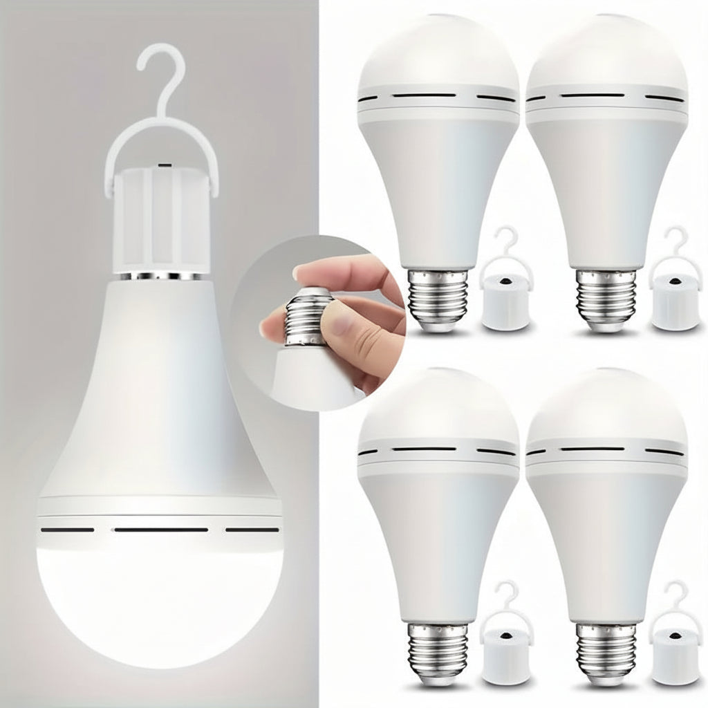 Rechargeable LED Bulb Emergency LED Wireless for Power Outages
