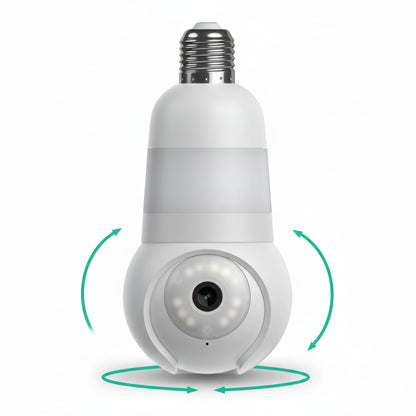 Surveillance Camera Light Bulb Camera Indoor Outdoor Motion Light