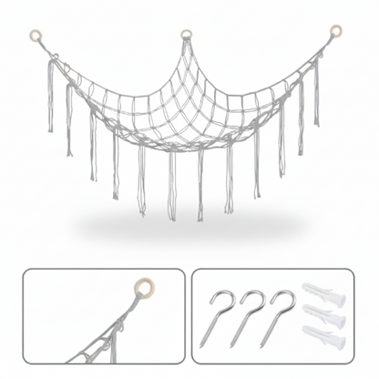 Storage Net Hammock Stuffed Animal Toy Net Kids Room