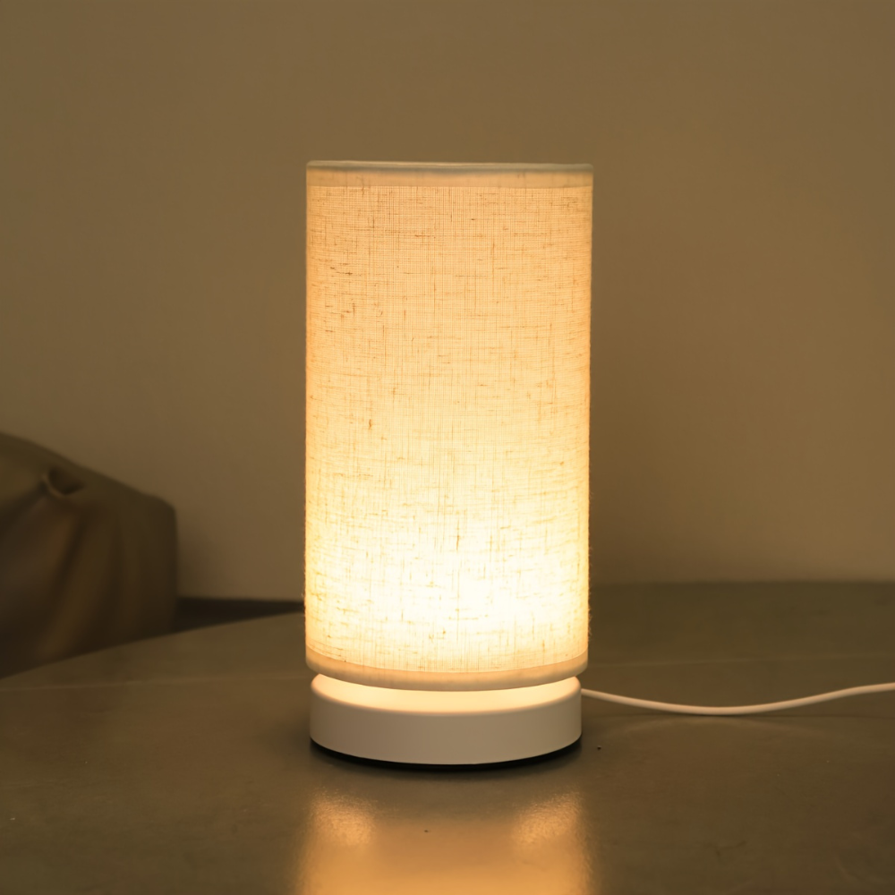 Tischlampe Kunststoff Modern USB Leistung Direkt­anschluss Innen­leuchte