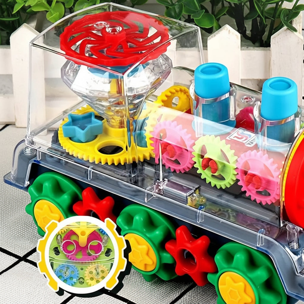 Kids Toy Dancing Light-Up Music Locomotive Children